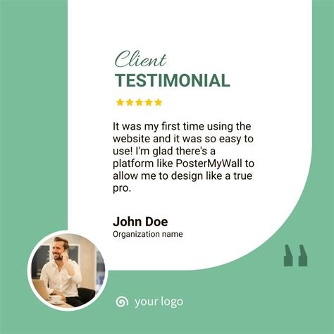 Client Testimonial